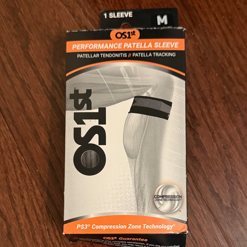 Os1st Gray Performance Patella Sleeve